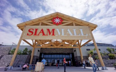 Actuación de Navidad en el Siam Mall