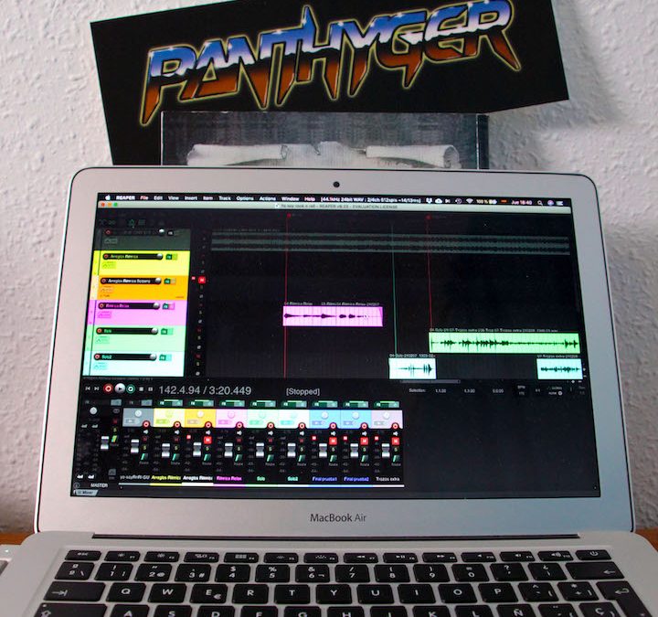 ¡Grabando nuestro primer disco!